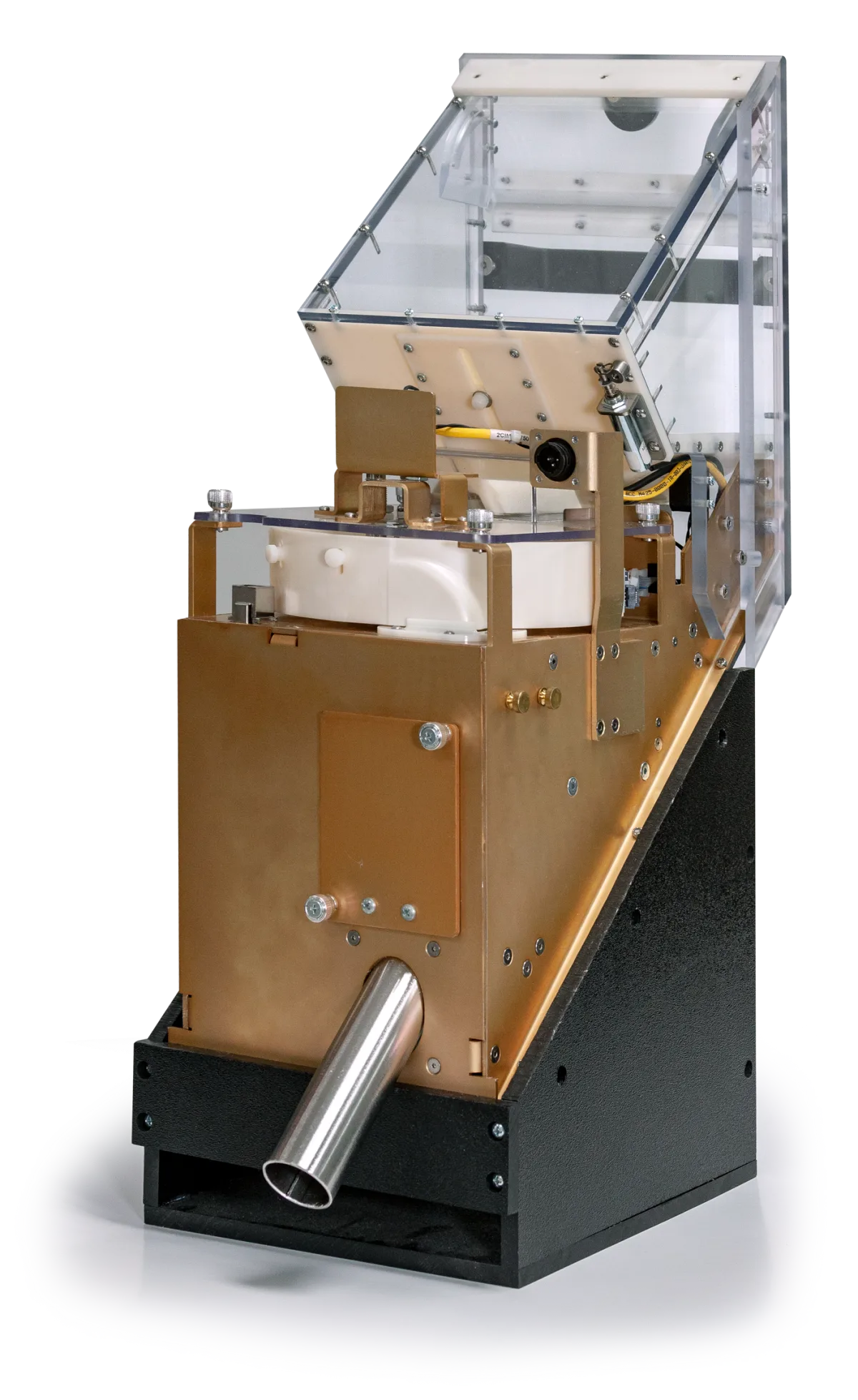 Gen 6 HV Cell, rear view showing the dispensing chute