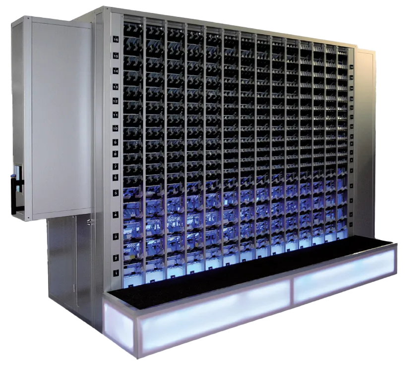 RoboPharma Unit of Use modular cabinet, exterior view